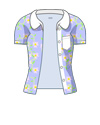 Flower Short-sleeved shirt