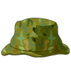 Camouflage safari hat
