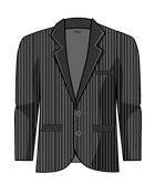 Suit Stripe Jacket